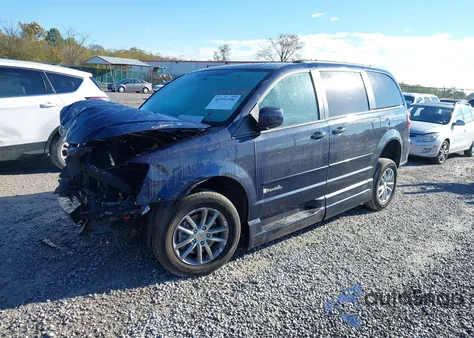 2014 Dodge Grand Caravan Sxt from USA, damaged, VIN 2C4RDGCG1ER140505